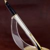 Parker inflection flighter fountain pen with 23Karat gold plated M nib - England made - Image 8