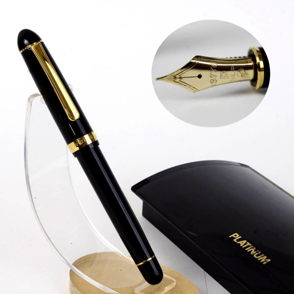 Buy platinum 3776 fountain pen with 14K solid gold Medium nib