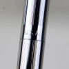 Vintage sheaffer targa fountain pen 1000s mirror chrome fluted slim barrel fine Nib - Image 4