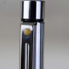 Vintage sheaffer targa fountain pen 1000s mirror chrome fluted slim barrel fine Nib - Image 6