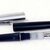 vintage  ERO piston converter filler fountain pen germany made steel M nib - Image 3