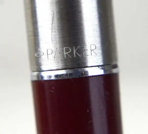 Fountain pen parker 45 vintage fountain pen F nib  - Red barrel - Image 7