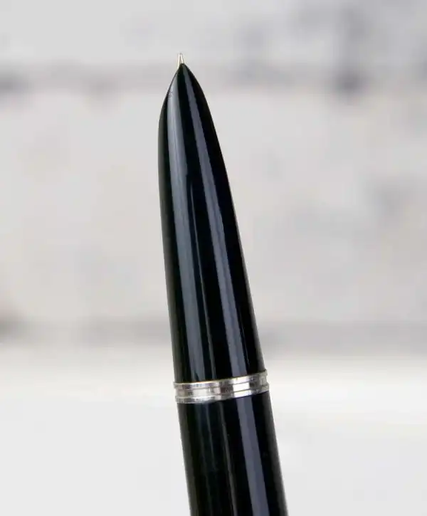 Vintage parker 51 aerometric fountain pen  with 14 Karat solid gold F nib  - Uninked - Image 5