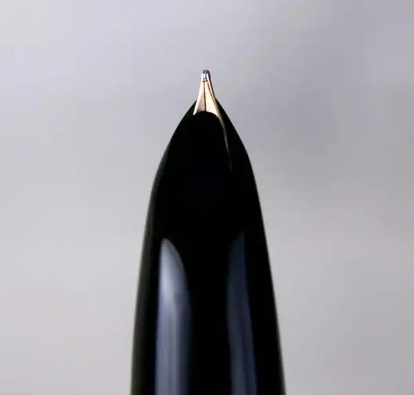 Vintage parker 51 aerometric fountain pen  with 14 Karat solid gold F nib  - Uninked - Image 9