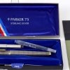 Vintage parker 75 sterling silver fountain pen with 14K solid Gold M nib - NOS mint stock - Image 13