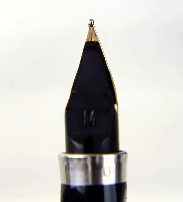 Vintage parker 75 sterling silver fountain pen with 14K solid Gold M nib - NOS mint stock - Image 10