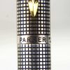 Vintage parker 75 sterling silver fountain pen with 14K solid Gold M nib - NOS mint stock - Image 9