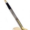 Vintage parker 75 sterling silver fountain pen with 14K solid Gold M nib - NOS mint stock - Image 3