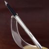 parker arrow flighter chrome fountain pen  with steel M nib - Image 7