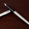 parker arrow flighter chrome fountain pen  with steel M nib - Image 8