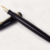 Vintage Parker vacumatic jet black barrel  fountain pen 14K Gold F nib  - USA - Image 4