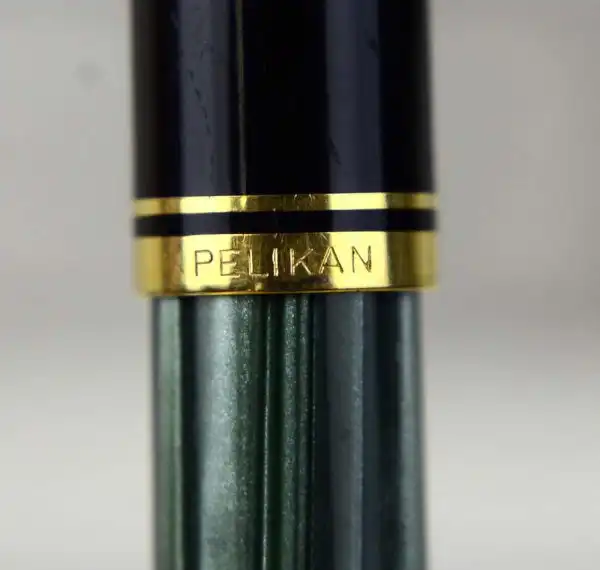 Pelikan M200 piston filler fountain pen with gold plated B nib - Image 8