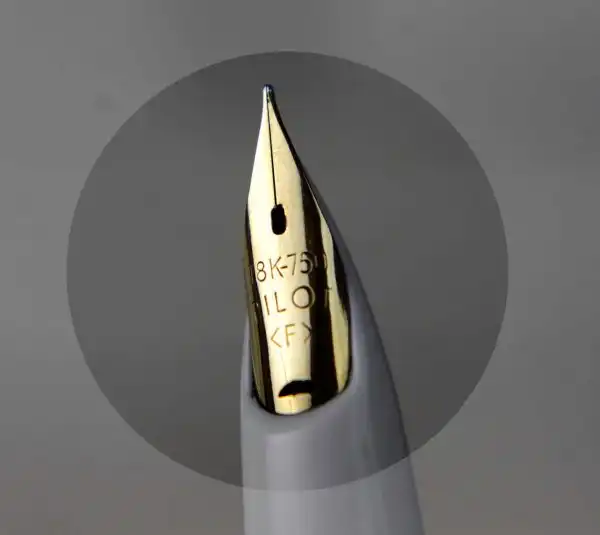 Pilot Vintage lady fountain pen -  18K 750 solid gold F nib - Image 7