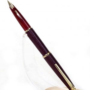 vintage-platinum-sheep-skin-leather-18k-solid-gold-F-nib-japan
