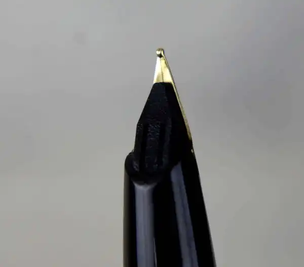 sheaffer targa fountain pen and  ballpoint pen set gold rolled body with 23K gold plated F nib - Unused - Image 10