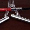 Vintage waterman graduate satin steel fountain pen with Steel F nib - Image 3