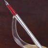 Vintage waterman graduate satin steel fountain pen with Steel F nib - Image 2