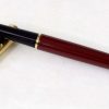 Vintage Wing sung iridium fountain pen - genuine wingsung -golden and burgundy - Image 5