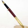 Vintage Wing sung iridium fountain pen - genuine wingsung -golden and burgundy - Image 2