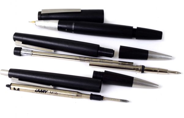 Lamy 2000 set of fountain pen with 14K B nib, ballpoint and mech pencil - Pre-owned - Image 6