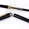 Montblanc Meisterstück 144 Piston converter fountain pen 14K gold dualtone B nib - Image 4