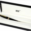 Montblanc Meisterstück 144 Piston converter fountain pen 14K gold dualtone B nib - Image 6