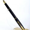 parker sonnet black lacquer fountain pen with 18K 750 solid gold M nib - Image 3