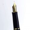 parker sonnet black lacquer fountain pen with 18K 750 solid gold M nib - Image 5