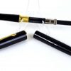 parker sonnet black lacquer fountain pen with 18K 750 solid gold M nib - Image 2