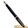 Sailor founded 1911 black barrel fountain pen - 14K solid gold M nib - Image 2