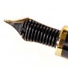 Sailor founded 1911 black barrel fountain pen - 14K solid gold M nib - Image 10
