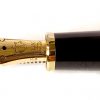 Sailor founded 1911 black barrel fountain pen - 14K solid gold M nib - Image 8
