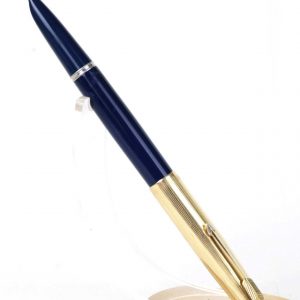 vintage-parker-51-aerometric-filler-fountain-pen-14K-solid-gold-F-nib-USA