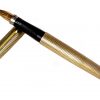 Vintage parker 75 sterling silver vermeil gold barrel fountain pen 14Karat Gold M nib - clean used - Image 3