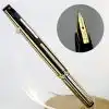 Platinum gold striped pocket