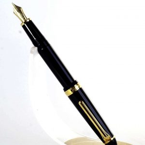 vintage-sailor-life-time-fountain-pen-14K-solid-gold-Medium-nib-Japan
