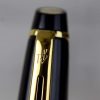 Waterman Expert black barrel fountain pen - gold plated EF dualtone nib - Image 6