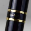 Waterman Expert black barrel fountain pen - gold plated EF dualtone nib - Image 9