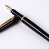 Waterman Expert black barrel fountain pen - gold plated EF dualtone nib - Image 4