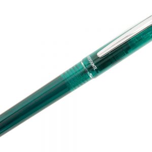 Platinum-Prefounte-DarkEmerald-fountain-pen-stainless-steel-Medium-nib