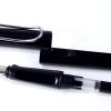 Lamy Safari black barrel fountain pen With Steel M nib -  unused - Image 3