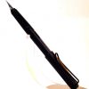Lamy Safari Charcoal barrel fountain pen With Steel F nib -  unused - Image 2
