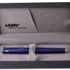 Lamy Studio imperial blue barrel fountain pen With Steel M nib -  Brand new - Image 13