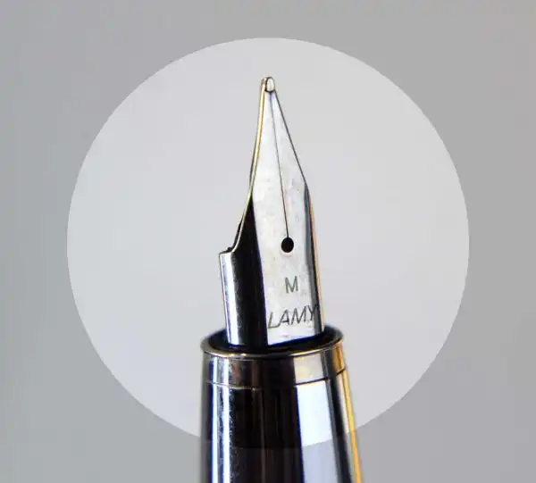 Lamy Studio imperial blue barrel fountain pen With Steel M nib -  Brand new - Image 11