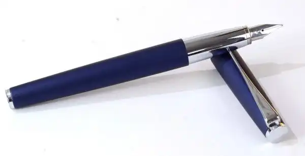 Lamy Studio imperial blue barrel fountain pen With Steel M nib -  Brand new - Image 12