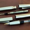 Lamy Studio palladium barrel fountain pen and ballpoint set With 14K solid gold F nib -  Brand new - Image 3