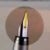 Lamy Studio palladium barrel fountain pen and ballpoint set With 14K solid gold F nib -  Brand new - Image 12
