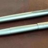 Lamy Studio palladium barrel fountain pen and ballpoint set With 14K solid gold F nib -  Brand new - Image 2