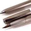 Lamy Studio palladium barrel fountain pen and ballpoint set With 14K solid gold F nib -  Brand new - Image 4