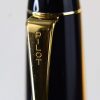 Vintage Pilot Custom 74 black barrel fountain pen -  14K solid gold Extra Fine nib - Image 9